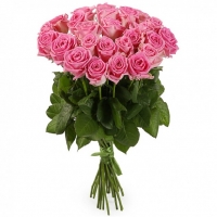 19 розовых роз