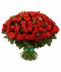 101 красная роза