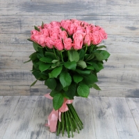 Розовые премиум розы